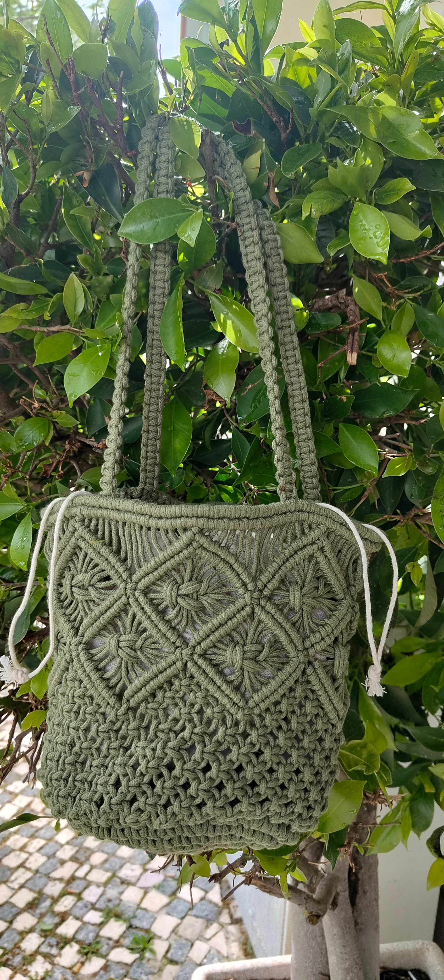 Bolsa Macramé
