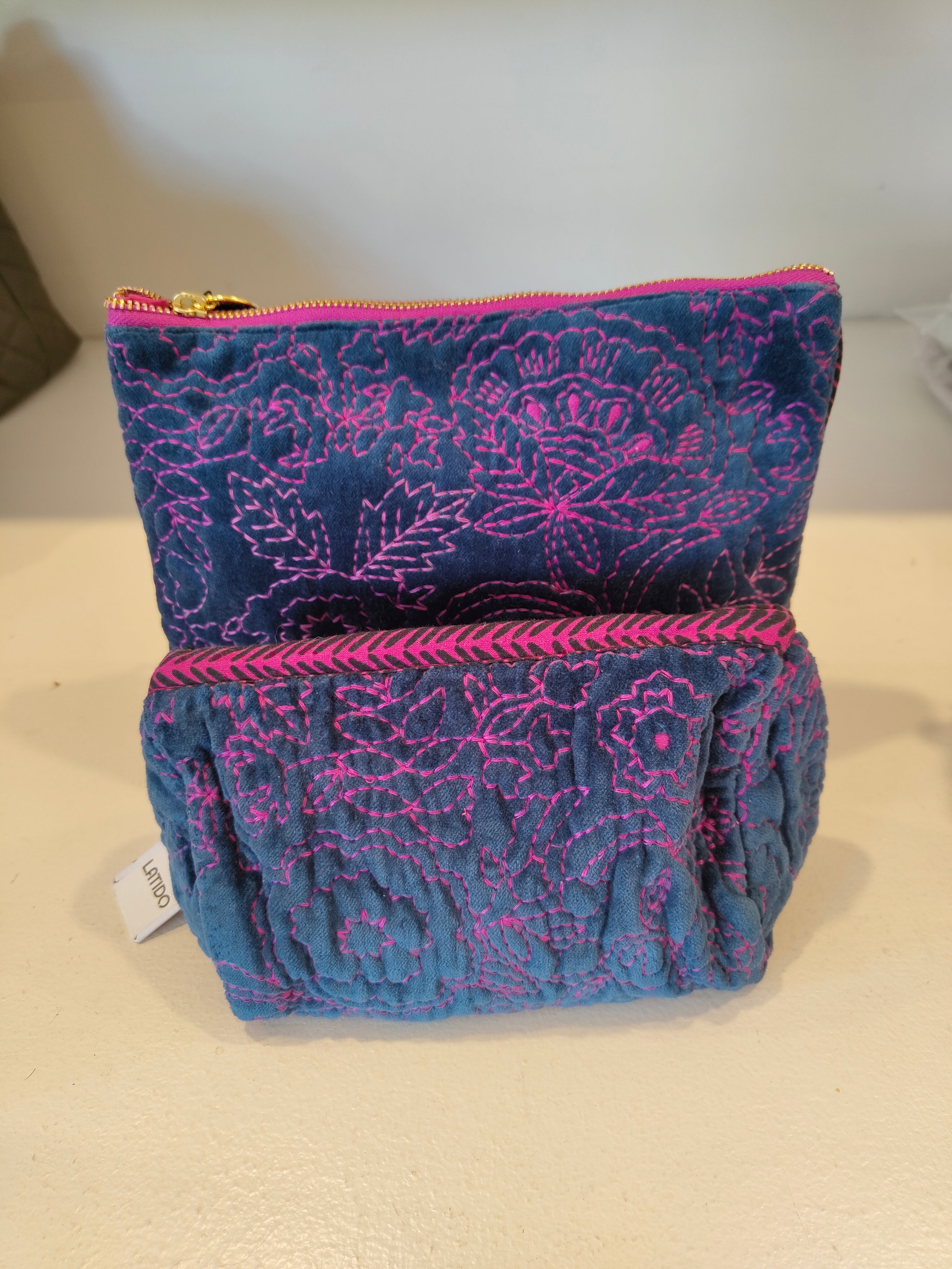 Bolsa veludo Latido
