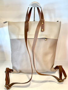 Saco/Mochila em pele