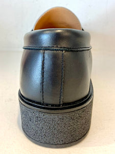 Mocassin preto e branco Lodilove