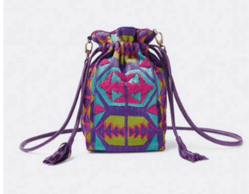 Bolsa Latido Missangas