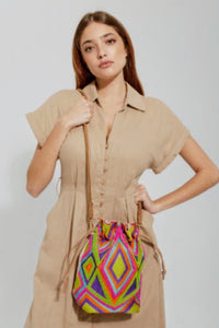 Bolsa Latido Missangas