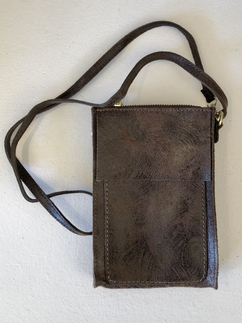 Bolsa pequena pala/fecho zíper